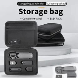 KIPYENB Hard Carrying Case For Dji Osmo Pocket 3 Accessories Travel Storage Bag Pocket3 Versatile Standard Package Protection