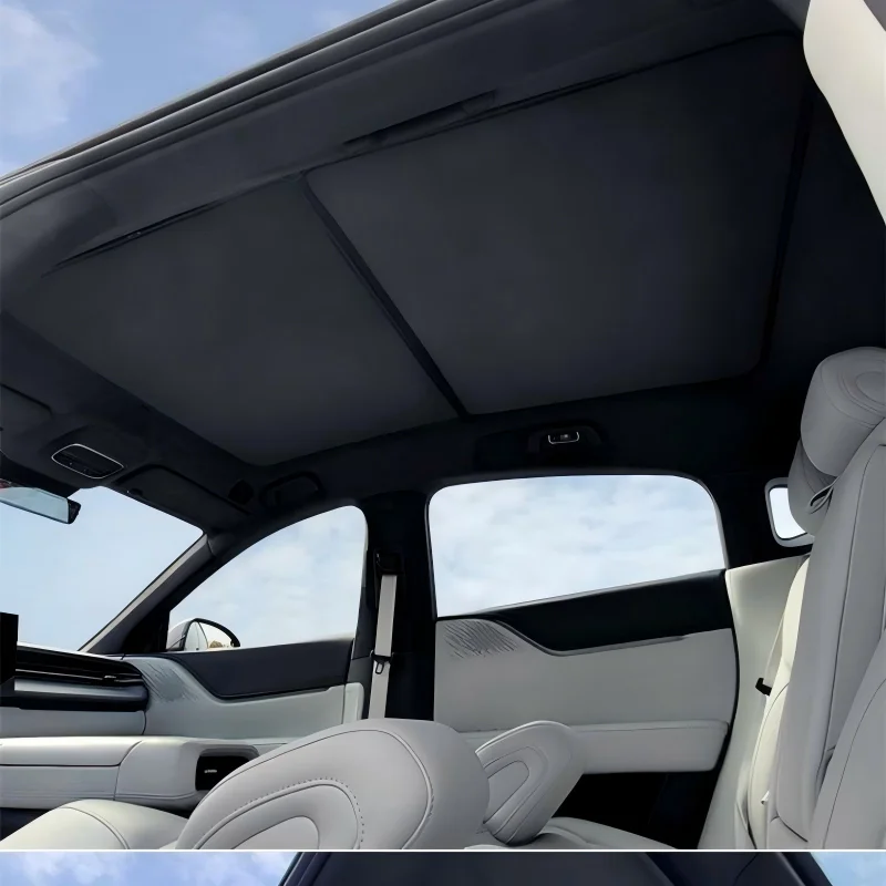 For XPeng G6 23-25 Integrated/split-type Sunshade Glass Roof Sunshade Front Rear Sunroof Skylight Sun protection Interior