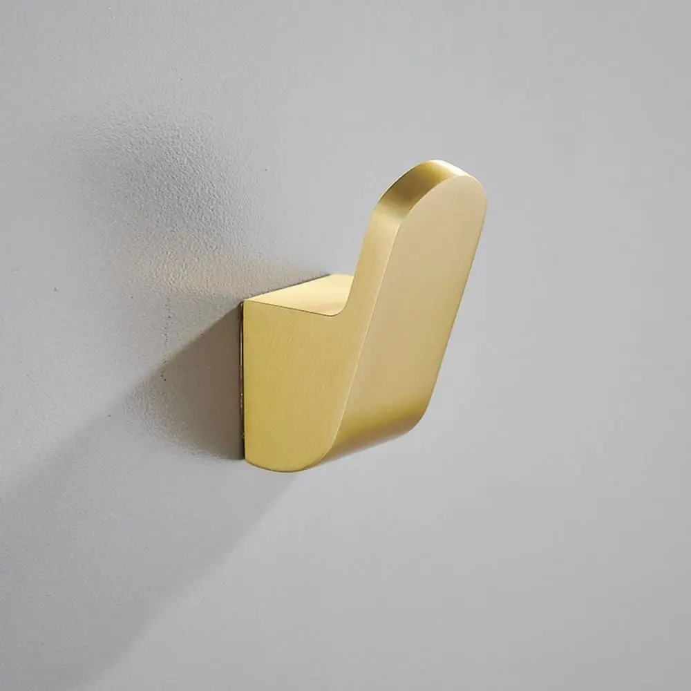 

Light Luxury Clothes Hook Set Home Decoration Space Aluminum Wall Mount Hook Multiple Color Accessories