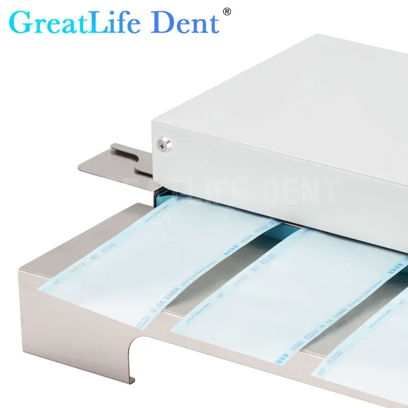 GreatLife Automatic Sterilization Pouch Sealer, Dental Selagem, Dental Bag Machine, Touch Screen, Dent 7"