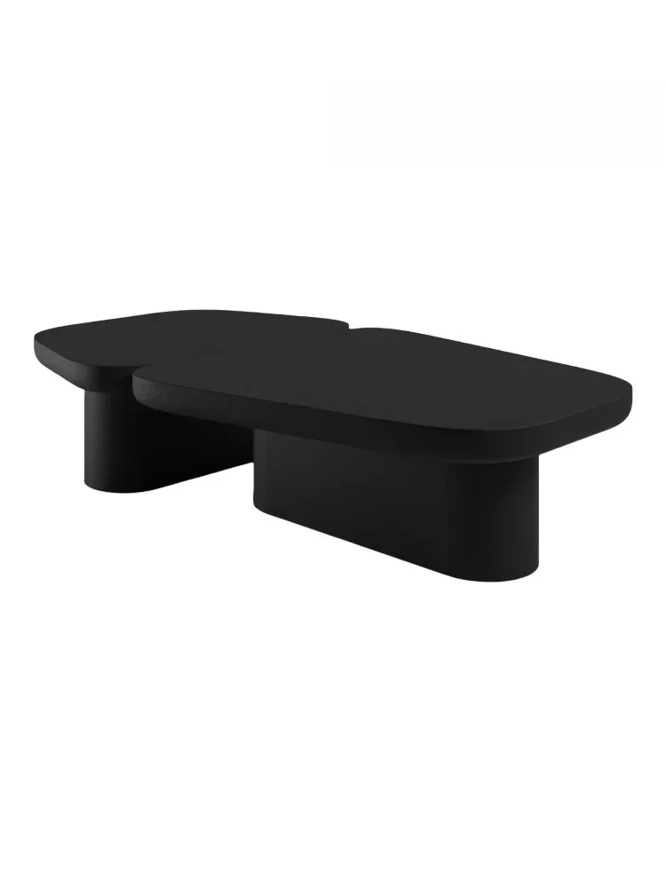 

Скандинавский средневековый журнальный столик с краской для гостиной, современный простой прямоугольный чайный столик