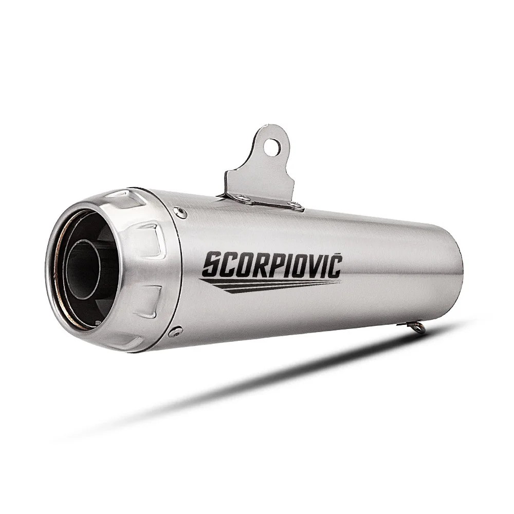Universeller 51mm Motorrad-Auspuff-Schalldämpfer DB-Killer GP Motocross-Auspuff für Yamaha R1 R3 R6 650 450SR CBR3000 Z900 R25 GSX8S DUKE1290 NSS750