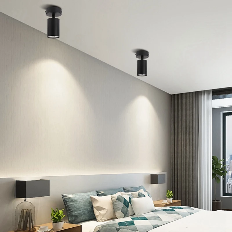 LED Anti-Glare Spotlight Chandelier Ceiling Lamp Bedroom Corridor Track Spot Light For Home And Decor