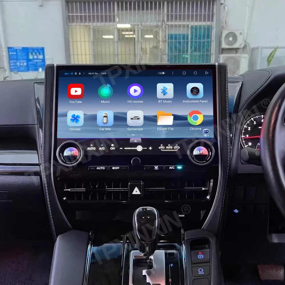 14.6 Inch Android 13 For Toyota Alphard 2015-2023 HD Screen Car Carplay Multimedia Player GPS Navigation Stereo Auto Head Unit