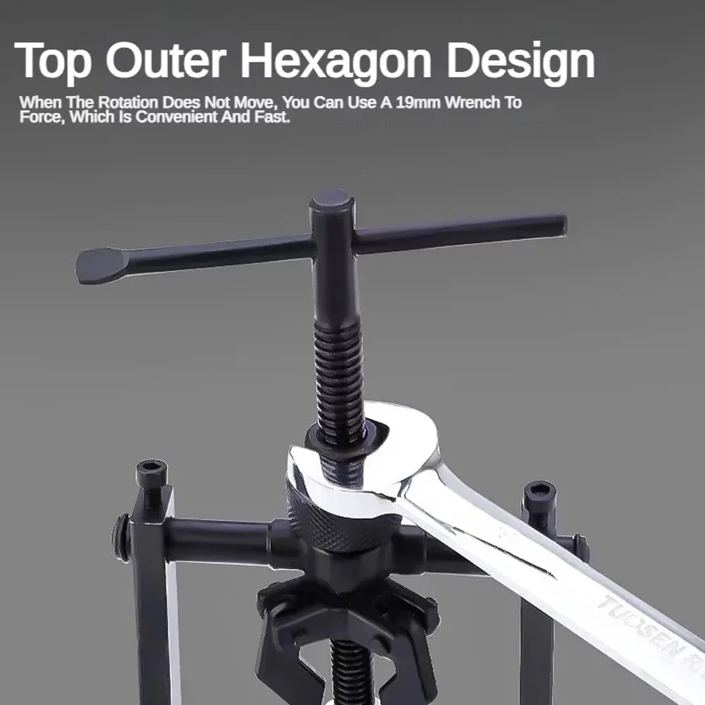 

Heavy Duty Bearing Puller Tool Three Claw Car Gear Separator Extractor Auto Inner Bearing Removal Tool for Car Repair