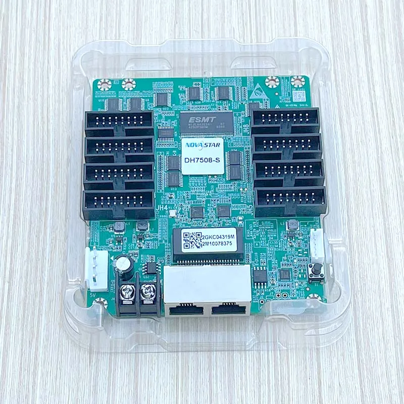 Novastar DH7508-S приемная видеокарта, настенный контроллер для наружного и внутреннего освещения, экран дисплея RGB HBU75, полноцветный модуль