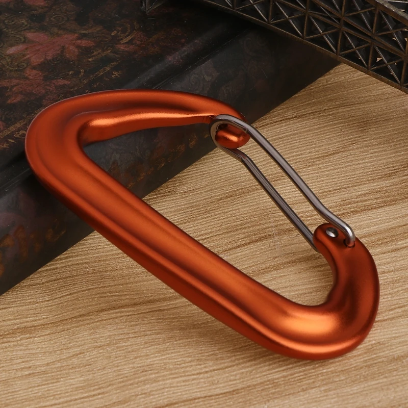 Carabiner for Hammock Camping Keychains D Shaped Spring Hook Carabiners Harness