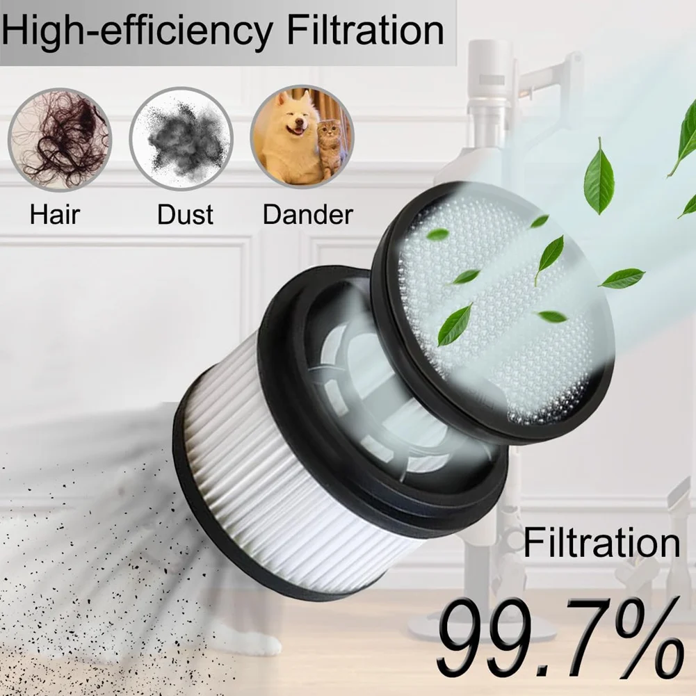 A97T Efficient Hepa Filter Upgrade For Dreame T10 / T20 / T20pro / T30 / T30NEO / R10 / R10pro / R20 Upright Vacuum Parts