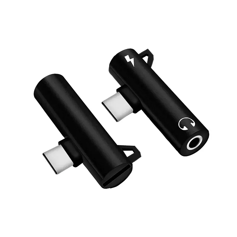 فك التشفير الرقمي USB نوع C إلى 3.5 مللي متر جاك محول سماعة الرأس الفاصل شاحن سريع 20 واط لسامسونج S22 S20 Xiaomi 11 12 آيفون 15