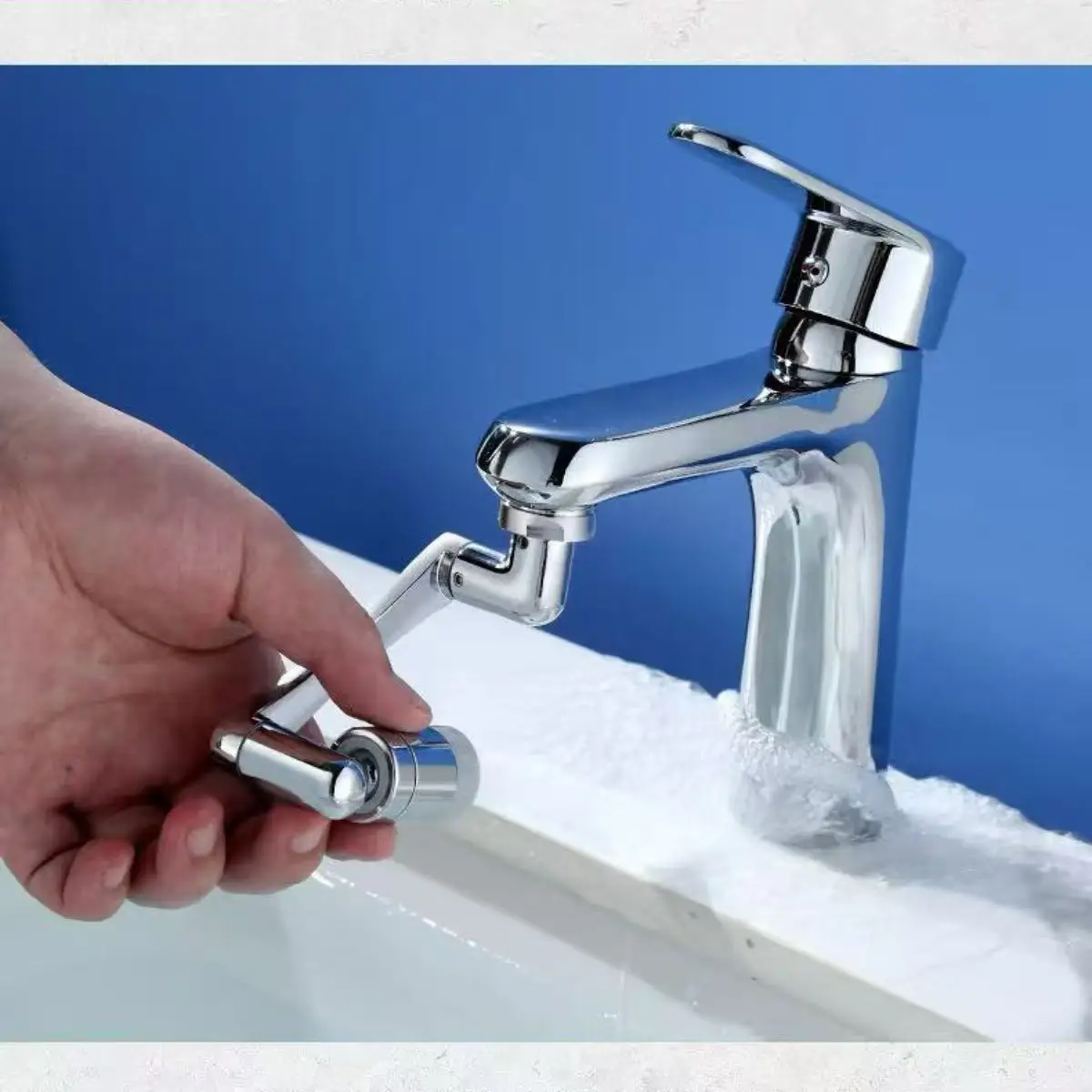Metal Universal 1080 °   Cabeça de Pulverização Rotativa para Torneira de Cozinha, Extensor de Torneira, Arejador de Pia, Bico Anti-respingo