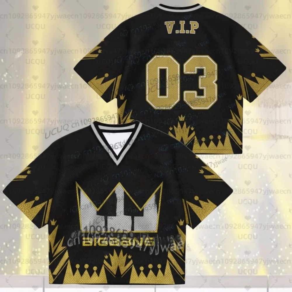 2026 Kpop Fans The Throne Returned 20 Years Bigbang Jersey Geschenk für Liebhaber Damen Herren Kurzarm-T-Shirt Tops