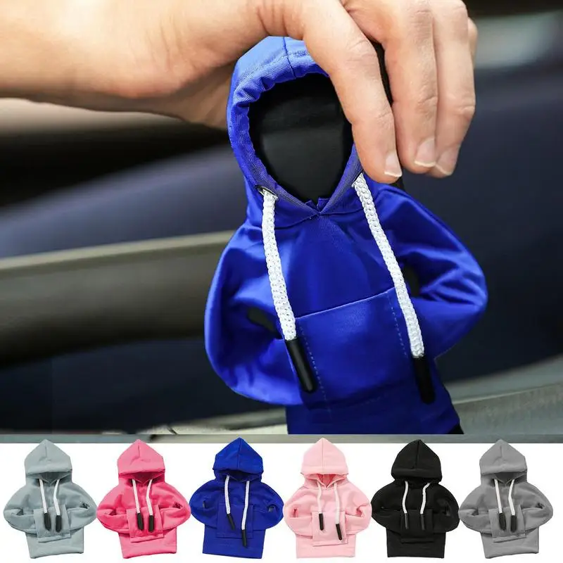 

Gear Stick Hoodie Fashion Hoodie Car Gear Shift Knob Cover Manual Handle Gear Sweatshirt Change Lever Cover Car Interior Decor