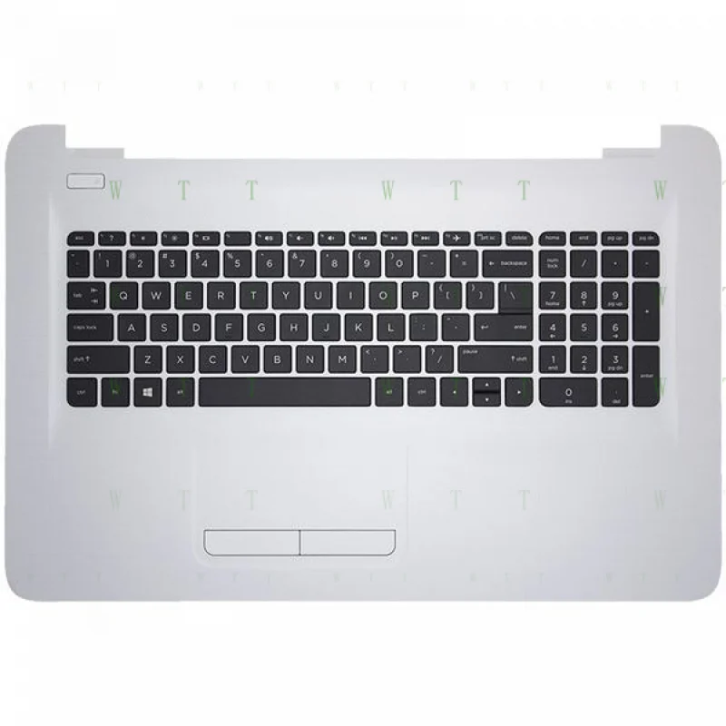 

TTT New For HP 17-AY 17-BA 17-X 17-Y Palmrest Keyboard & Touchpad Silver 856699-001