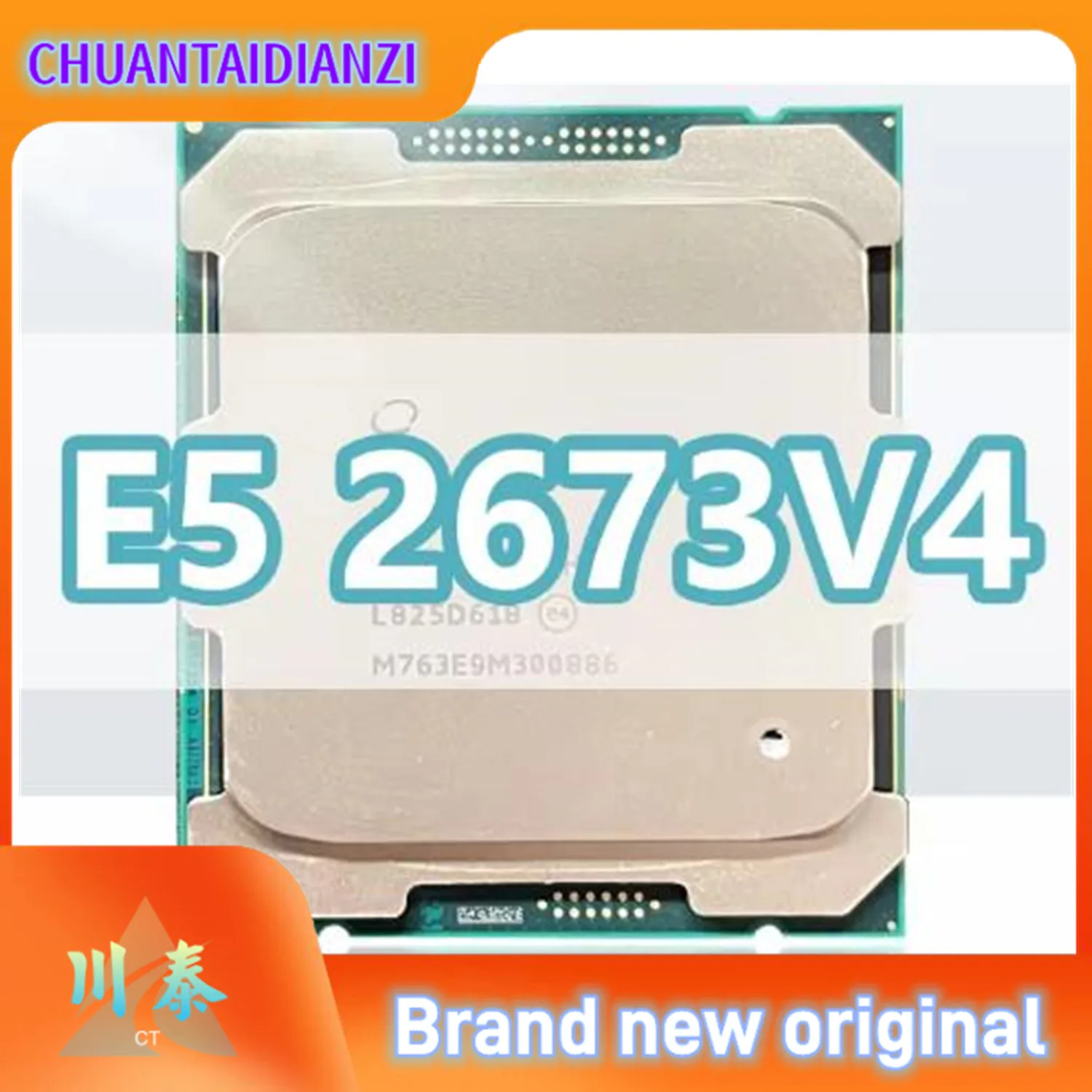 

Xeon E5 2673V4 official version CPU 14 nm 20 Cores 40 Threads 2.3GHz 50MB 135W processor LGA2011-3 for X99 motherboard E5-2673V4