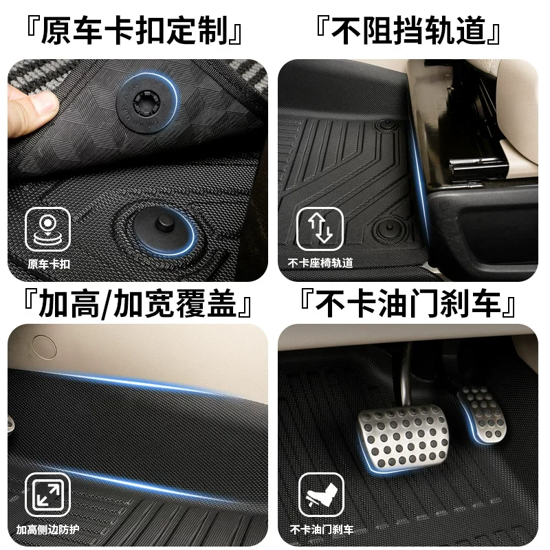 3D TPE Car Floor Mats for Mercedes Benz Sprinter 2018-2026 Waterproof Luxury Car Carpet Non-slip Car Floor Mat All Weather - view 3