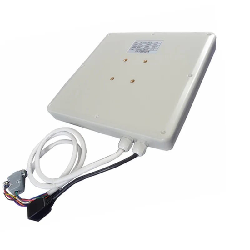 915Mhz Integrated UHF RFID Reader build in 8dbi Antenna, RJ45 rfid reader for asset tracking