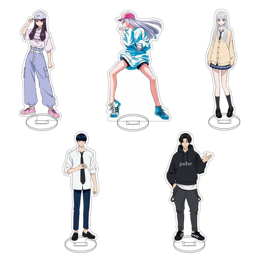 

15CM 8PCS Anime Wondance Acrylic Stand Model Figure Cosplay Characters Ornament Accessories Collection Gifts Goods