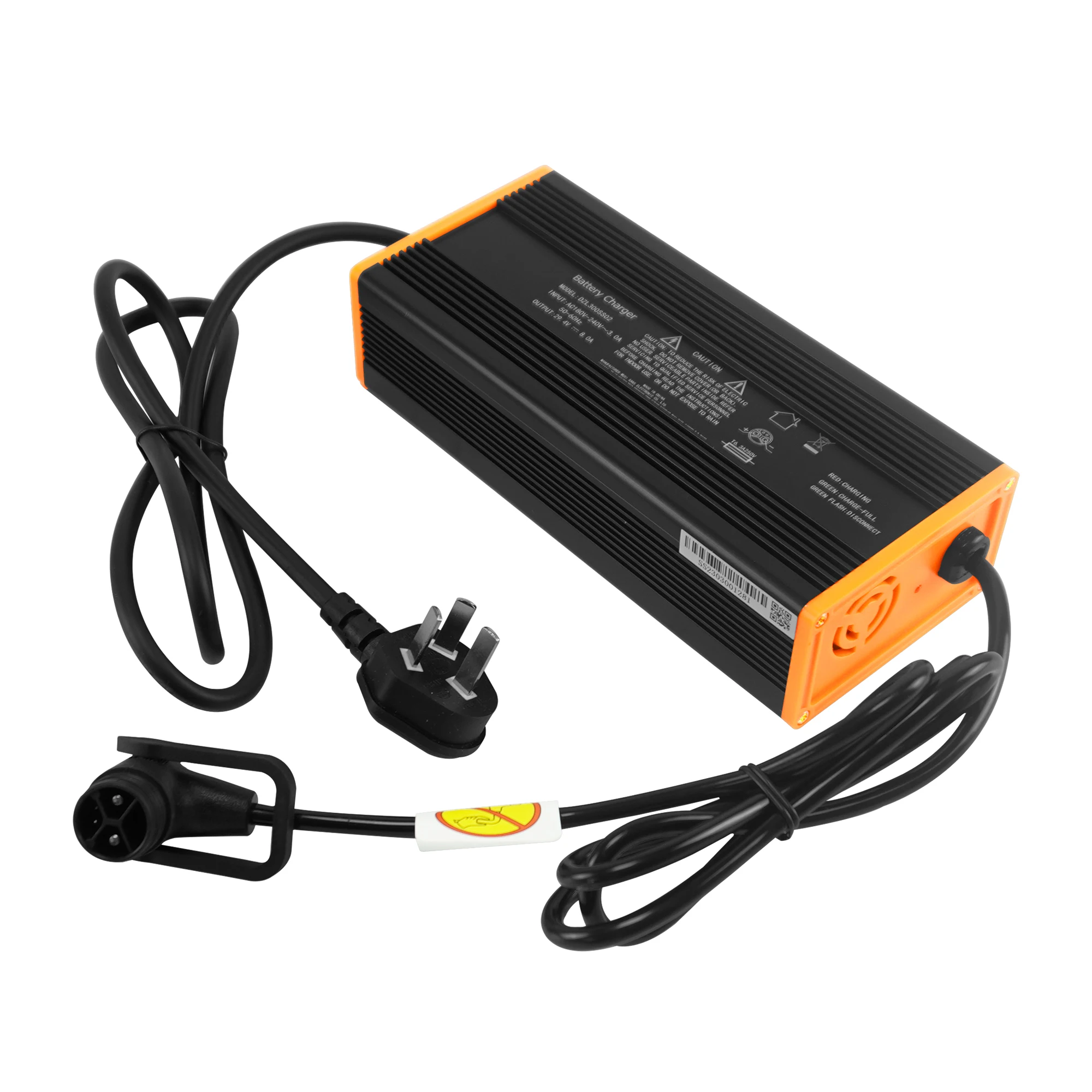 

Lithium Battery Charger 24V 8A With Round 4 holes Plug for NOBLIFT EDGE PTE15N Electric Pallet Truck