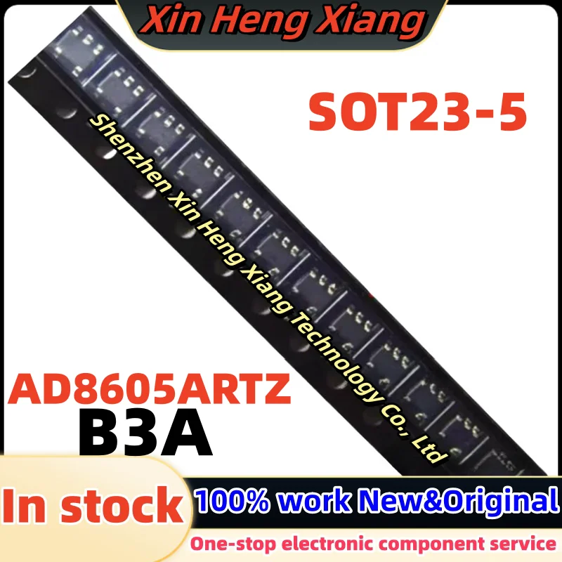 (10–50 Stück) AD8605 AD8605ARTZ AD8605ART AD8605AR B3A SOT23-5