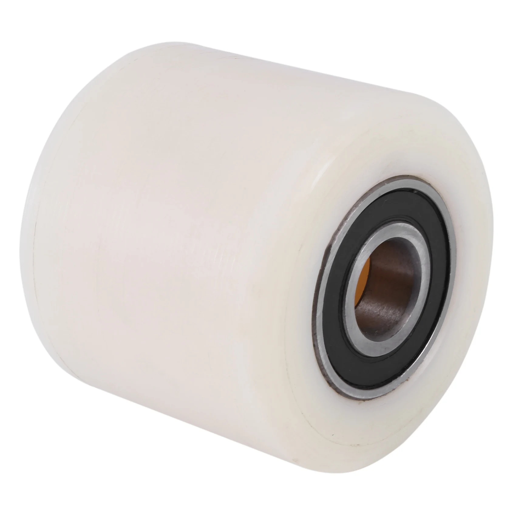 SLQZT Per Ruota pallet 80 * 70mm Nylon Beige + Argento