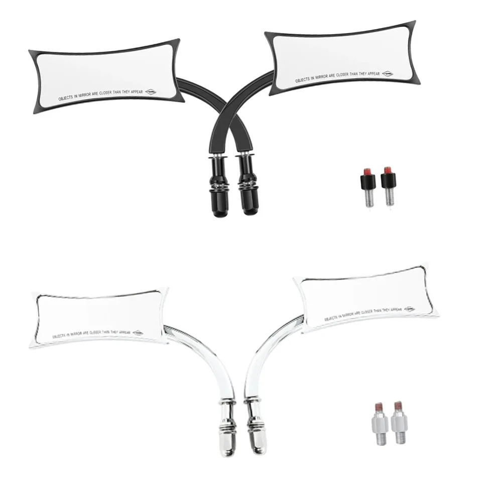 For Selected Motorcycles and Scooters Equipped with M8x1.25/M10x1.25 Threaded Mirror Mounting Holes Motorcycle Rearview Mirrors