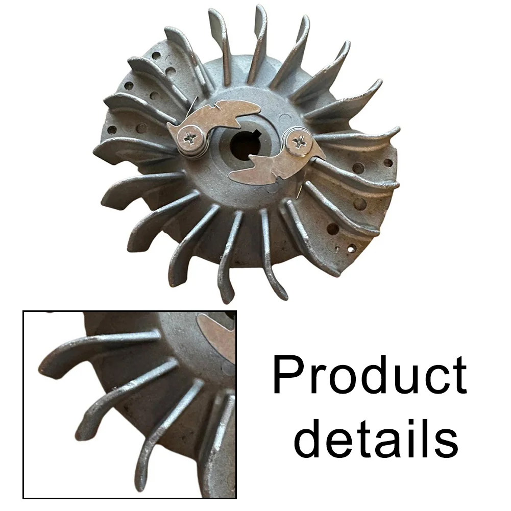 Chainsaw Repair Chainsaw Flywheel 501802201 Flywheel Metal Construction Easy Installation Engine Efficiency Improvement
