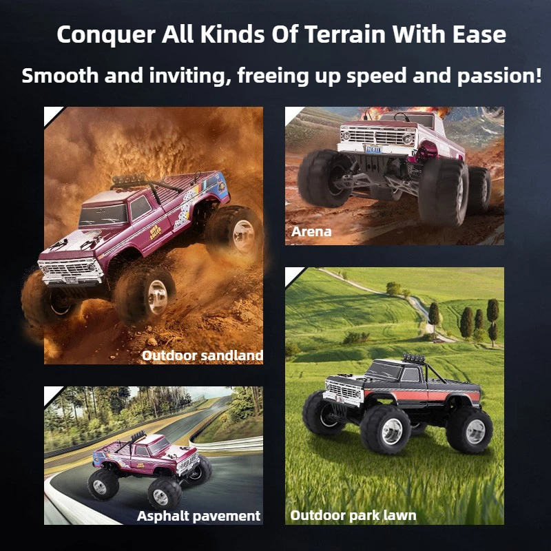 1/10 RC high speed monster tru - Kids Outdoor Dirt Toys recension och pris