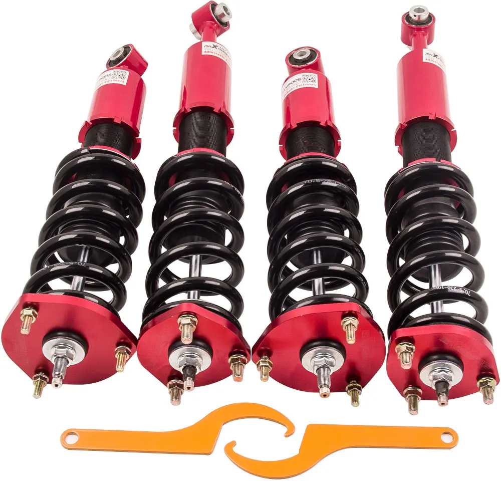 24 Ways Adjustable Coilovers For TOYOTA ALTEZZA AS200 1998.10-2005.07JPN GXE10Coil Spring Over Strut For LEXUS IS 200