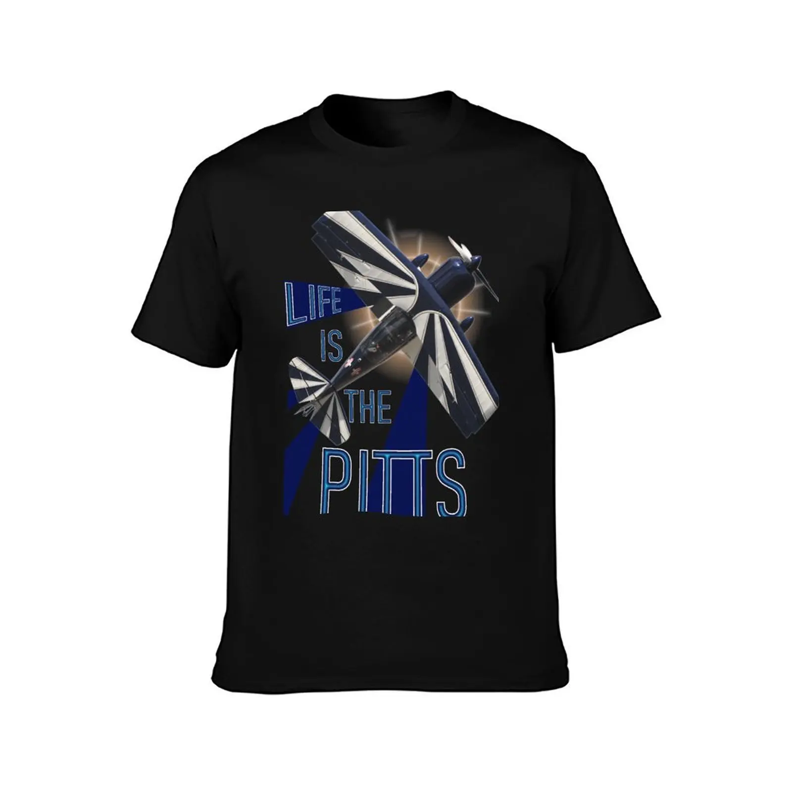 Out Of The Sun Design - Pitts Model 12 VH-TYJ T-Shirt blue archive Luxury man custom shirt mens champion t shirts