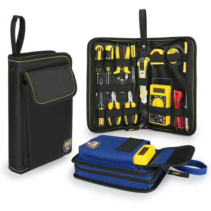 Imagem -06 - Eletricista Small Tool Bolsa Repair Kit Ferramentas de Lona para Eletricistas Ferramentas de Trabalho Bolsas Professional Parts Tool Organizer Pouch