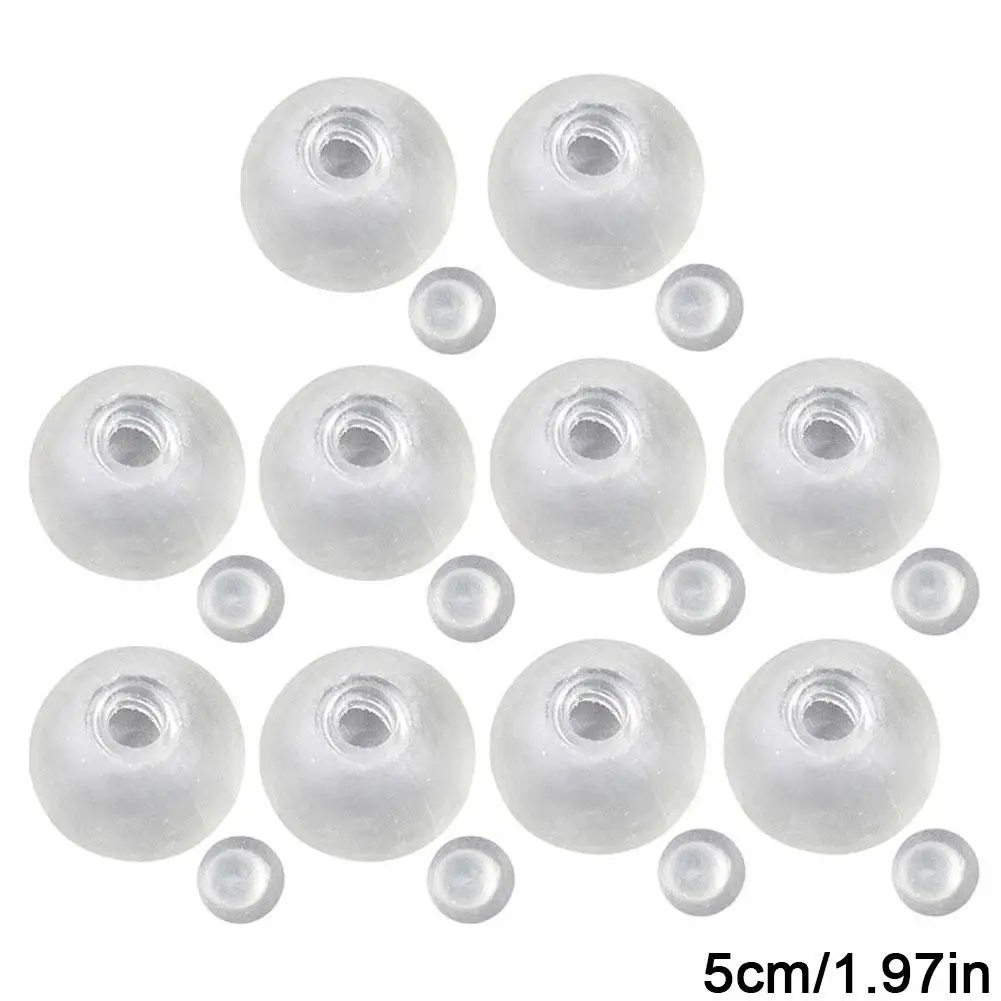 10 stuks Sphere Sieraden TRP Gietvormen Gereedschap DIY Lege Bal Huid Handgemaakte Bal Decompressie Slow Rebound Speelgoed