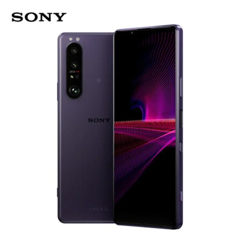 هاتف Sony Xperia 1II 1ii XQ-AT51 AT52 5G بطاقة مزدوجة 6.5 بوصة 12 جيجابايت رام 256 جيجابايت روم سنابدراجون 888 ثماني النواة NFC رباعي الهاتف الخليوي