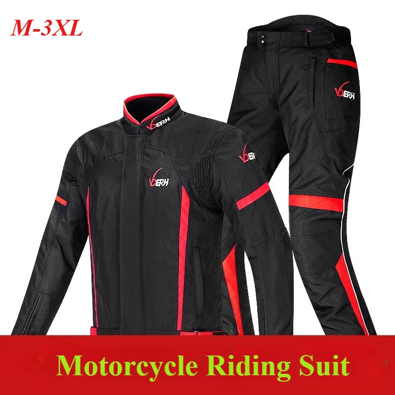 Winter Motorcycle Riding Suit Men Women Rally Suit Impact Mitigation Locomotive Suit Racing Clothes Four Seasons