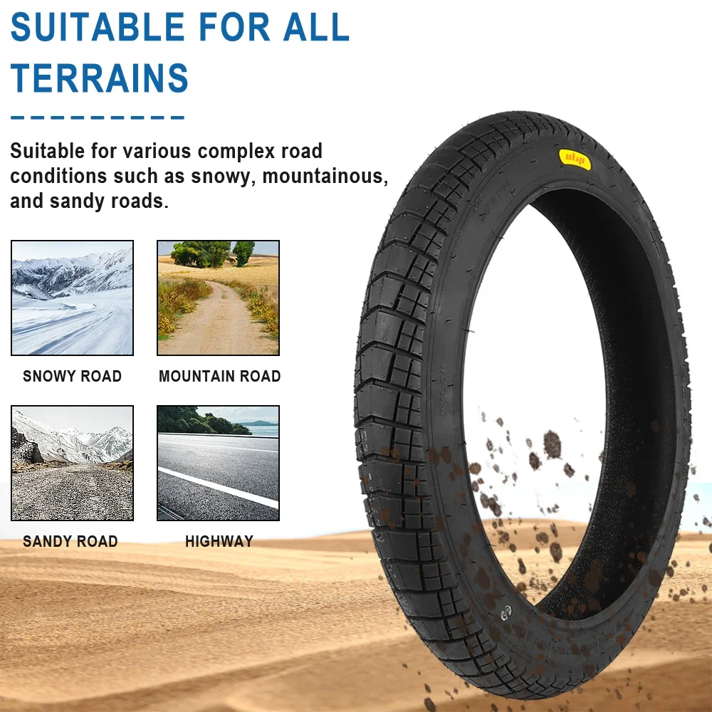 20x3.0 20x4.0 20x4.5 20x5.0 Fat Tire 20x400 Schlauch für 20 Zoll E-Bike – Verschleißfeste Offroad-Sand-Schnee-Reifen-Teile – Detail 2