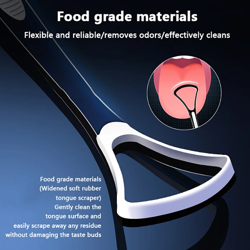 Скребок для языка, 1 шт., щетка для чистки поверхности языка, щетки для чистки языка, очиститель свежего дыхания, здоровья