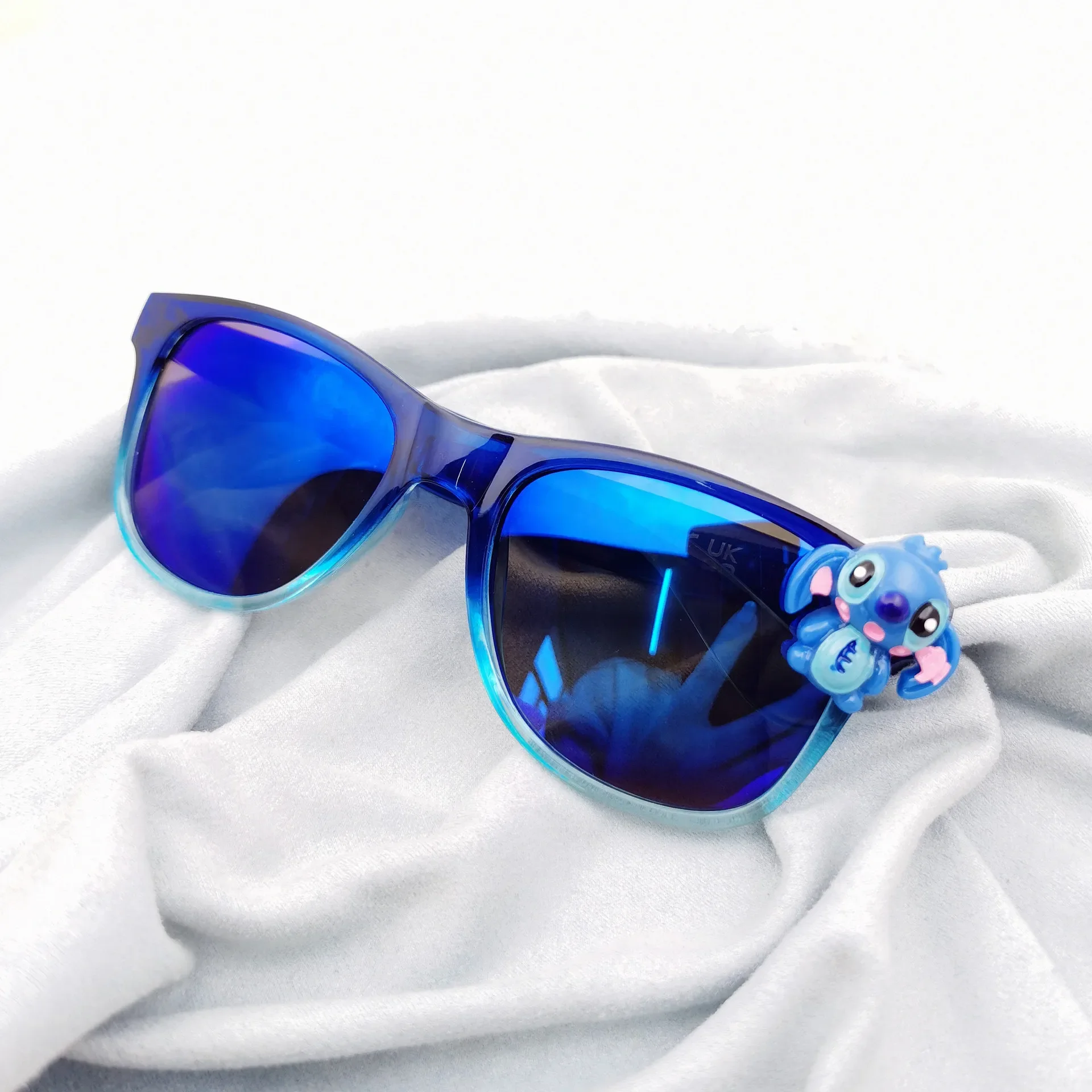 Disney Stitch Anime Sunglasses Stitch Cartoon Figrues Glasses Children Boys Girls Sunglasses Cute Decoration Kids Toy Gifts