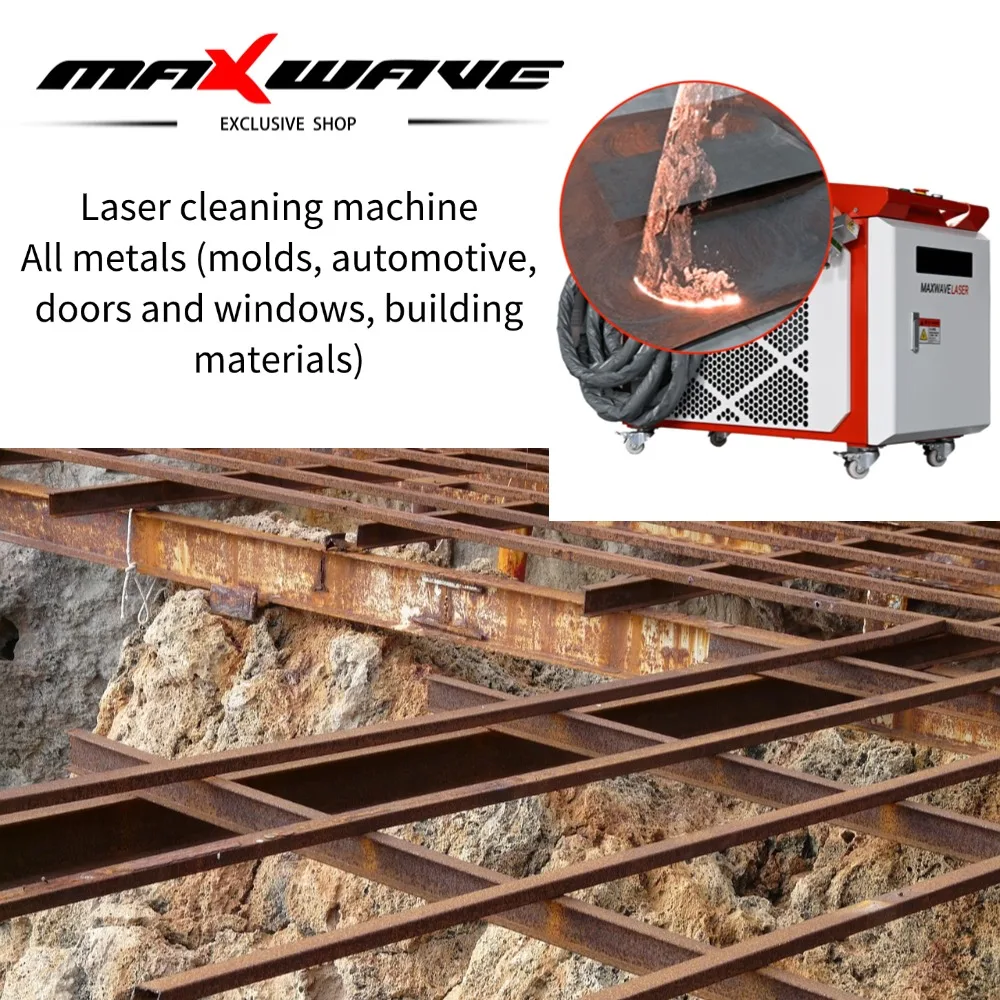 

Fiber Laser Welding Machine Maxwave 3 In 1 Air Cooled For Metal Works Simple Operation With Raycus MAX JPT Lasers
