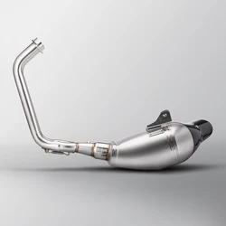 MT07 FZ07 XSR700 Motorcycle Full Exhaust System Slip-on Pipe For MT07 FZ07 2014-2021