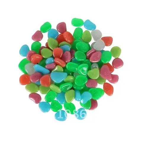 25/50pcs Luminous Stones Glow in the Dark Garden Pebbles Rocks for Garden Path Walkways Patio Lawn Yard Decor Glow Stones