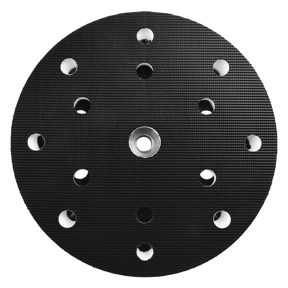 6Inch Sander Backing Pad Polishing Disc For BO6050 For 197314-7 Orbital Sander White + Black Tools Accessories