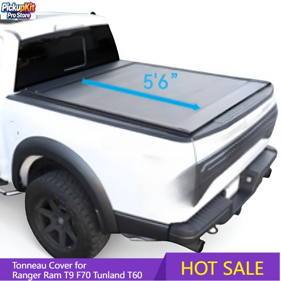 

Прочный алюминиевый тент-крышка премиум-класса черного цвета для пикапов Ranger, Ram T9, F70, Tunland, T60