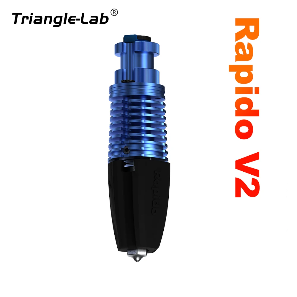 Imagem -02 - Trianglelab-high Flow High Flow Rapido v2 104gt2 Pt1000 para Extrusora Voron Dde Ddb Ender3 v2 Cr10 v3 115w