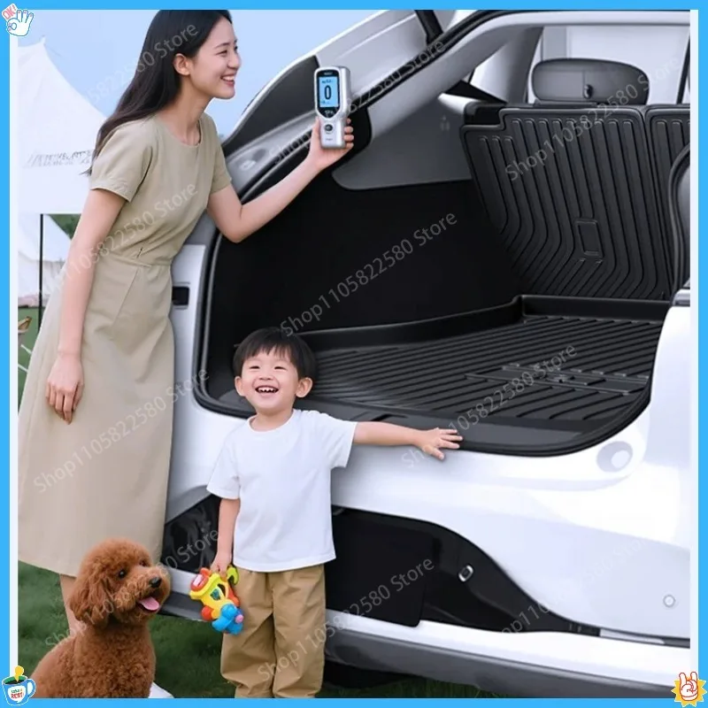 For 2026 Haval H9 2nd Gen TPE Rear Trunk Cargo Mat Tail Box Liner Car Modification Accessories
