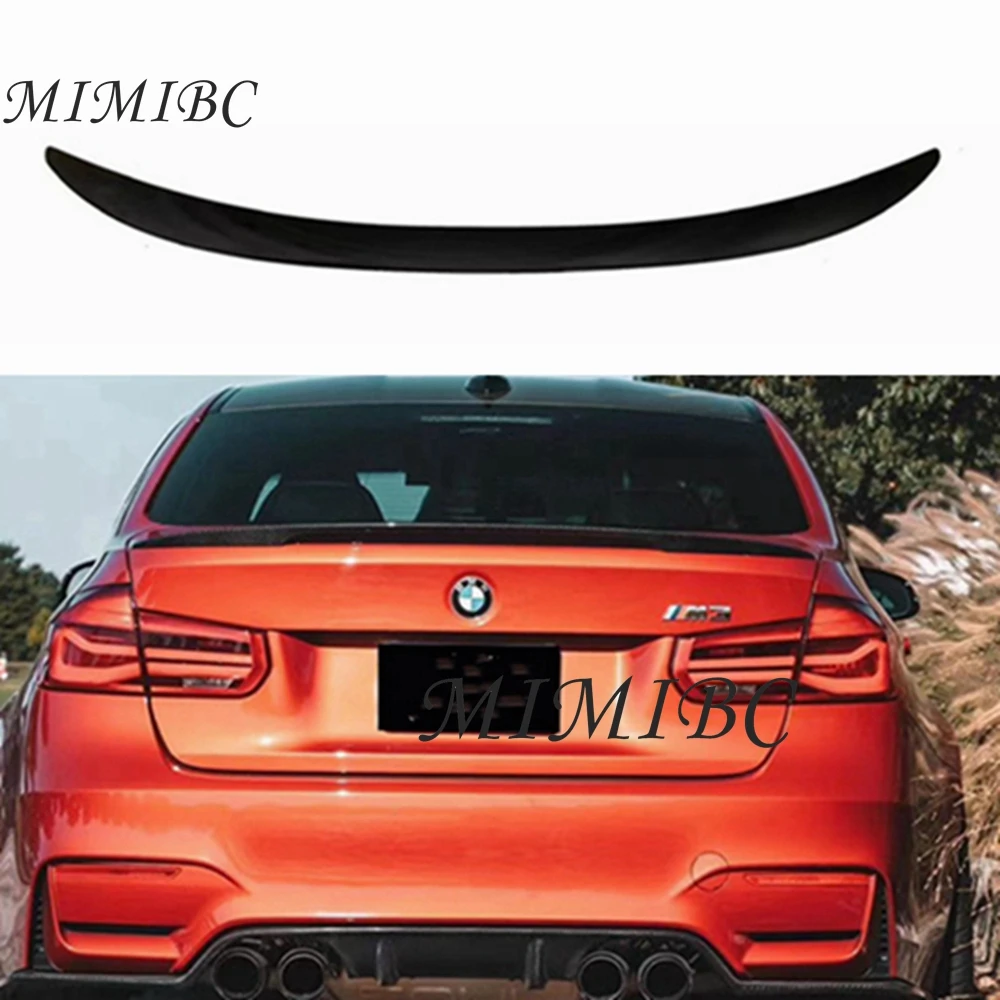 

F30 F35 F80 Rear Trunk Spoiler For BMW M4 /MP/PSM Style 316d 318i 320i 330i 325i 320d 340i M3 2012-2019 Roof Wing Glossy Black