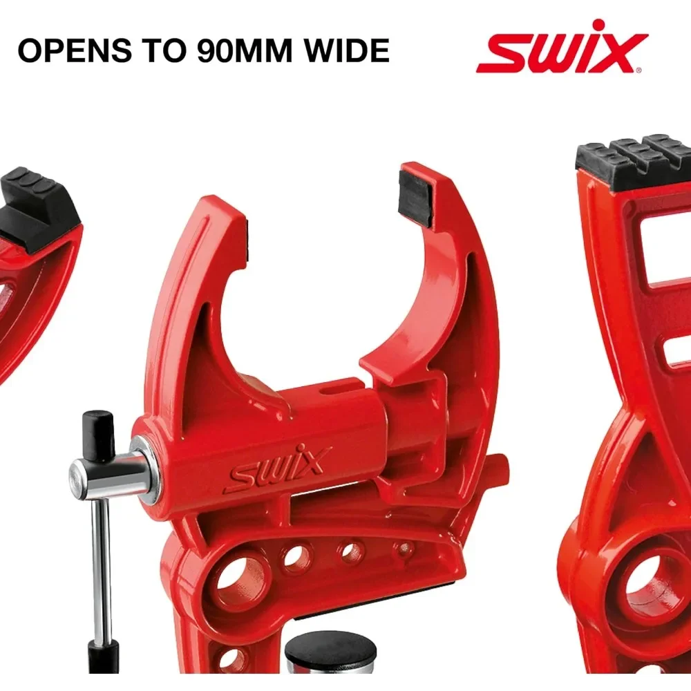 Лыжные тиски из трех частей — губки 20 мм, отверстие 35–90 мм, 60/90 °   Угловы