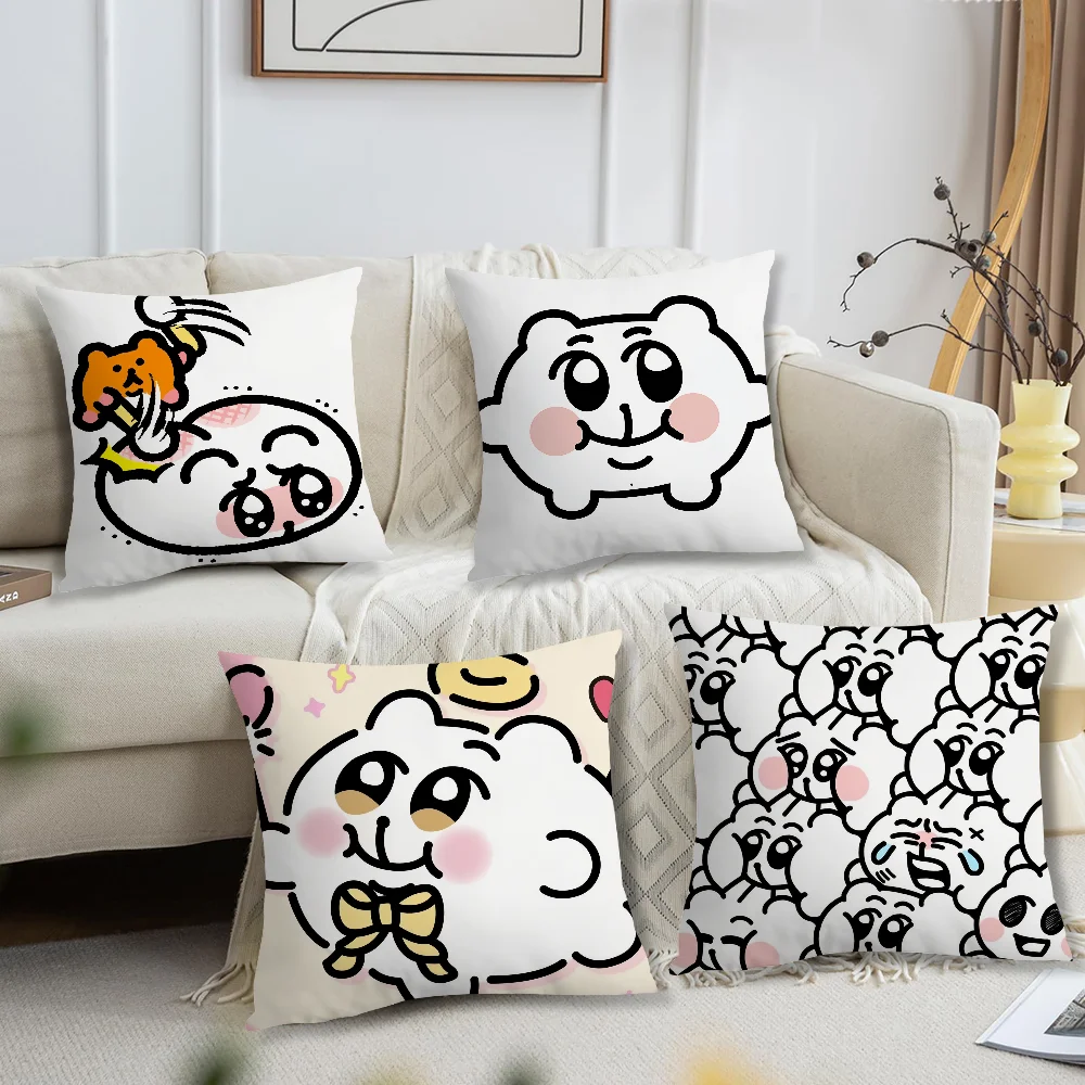 

Cute Chimitan Cartoon Japan Funny cushion cover For Bedroom Car Coffee Shop Room and Living Room Sofa Decorative PillowCover