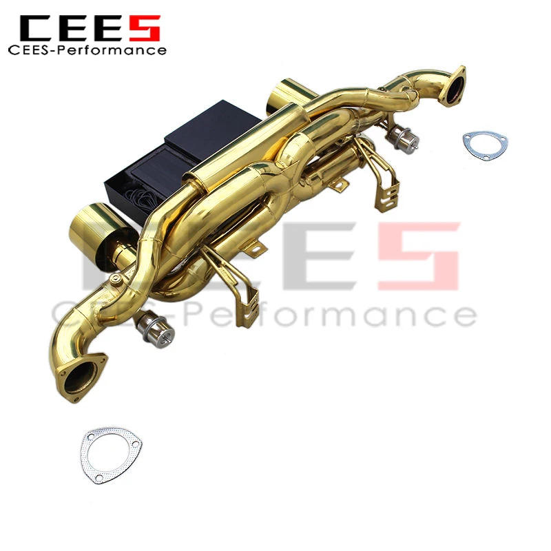 

CEES Valvetronic Catback Exhaust for Porsche 718 Cayman GT4 RS 4.0L 2022-2025 Stainless Steel Exhaust Catback Muffler System