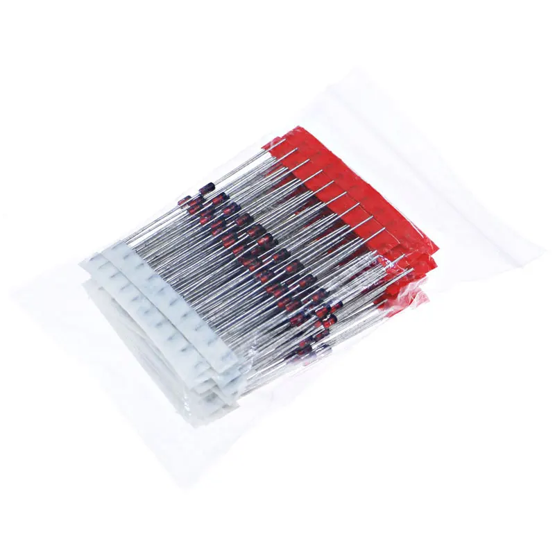 260pcs 26value 1W Zener Diode Assorted Kit 3.3V 3.6V 5.1V 5.6V 7.5V 10V 12V 13V 15V 18V 20V 22V 24V 30V 33V 39V Assortment Set