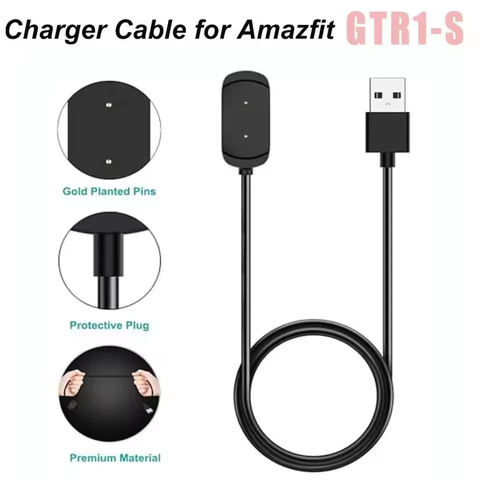 Ladegerät für Amazfit T-Rex GTS GTR Smartwatch – Ersatz-Magnetladekabel, USB-Kabel für Amazfit T-Rex GTS GTR.
