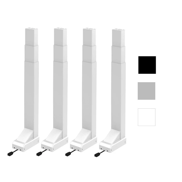 Electric Height Adjustable 12V Four Legs Synchronized Lifting Column with 4ch Control BOX